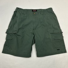 Tru-Spec Original 24-7 Series Tactical Cargo Shorts Mens 34 Green Ripstop