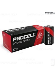 Pila C *10 Pezzi* Mezza Torcia PROCELL Duracell Batteria Alcalina mn1400 Lr14