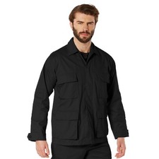 Black Shirts Fatigue Tactical BDU XL 7970-XL