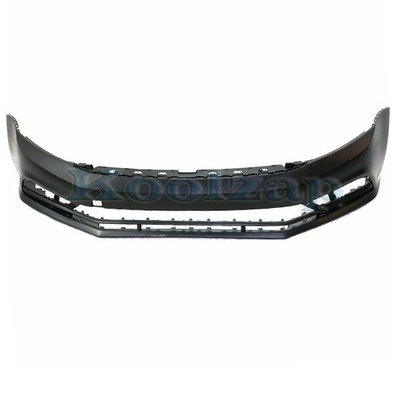 CAPA For 15-18 VW Jetta Front Bumper Cover Primed w/o Park Assist Sensor Holes