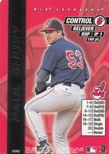 Paul Shuey 2000 MLB Showdown Unlimited 138 Cleveland Indians Baseball Card