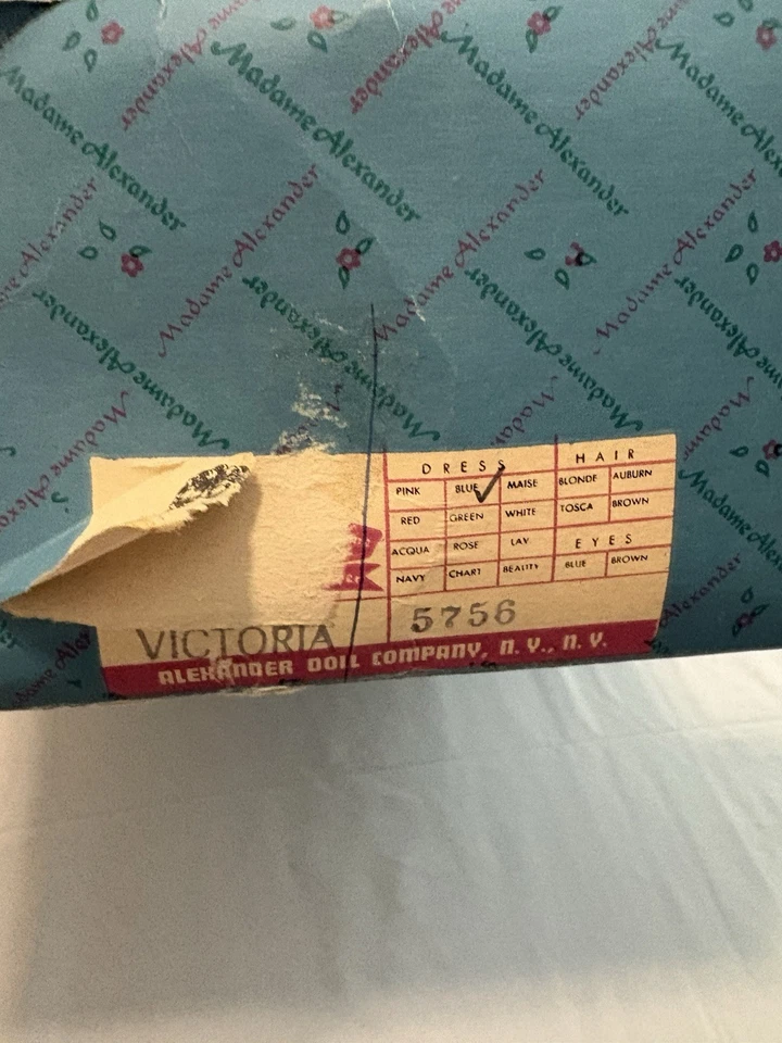 Madame Alexander Victoria Baby Doll #5756 Vintage 1970s. One Owner - Image 2 of 4