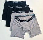 32 Degrees   Size "XL"    4-Pack  Cool Classic Boxer Brief- Black/Silver Gray — photo 1