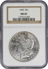 1903 Morgan Silver Dollar MS65 NGC