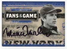 Matthew Modine-Signed 2005 Playoff Prestige Fans of the Game FG-3 Trading Card