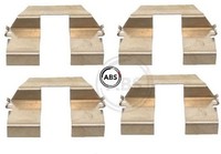 A.B.S. 1232Q ZubehöRsatz FüR Scheibenbremsbelag ZubehöRsatz Bremsbelag