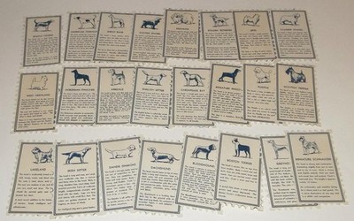 Vintage Scarce Dog Breeds Stamps 24 Different  Scarce
