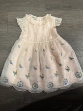 Gucci x Angela Lynne Infant Girls' Embroidered Dress 18/24 m