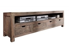 TV Board sideboard Lowboard Massivholz Sheesham Palisander massiv groß 190x60
