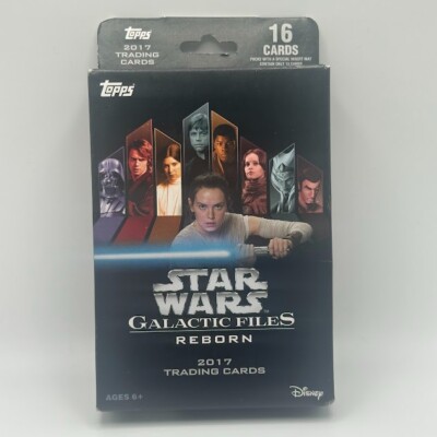  2017 Topps Star Wars Galactic Files Reborn EXCLUSIVE SEALED Hanger Box  