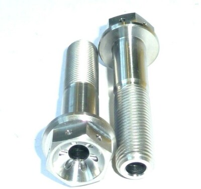 Ducati Monster S4R 2003 - 2005 Titan Schwinge Hub Achse Pinch Schrauben