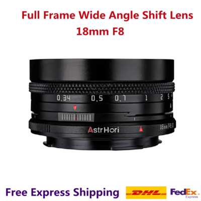 AstrHori 18mm F8 Shift Full Frame Wide Angle Lens for Sony E Z ZFC L SL CL CRF R