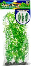 Penn-Plax Aqua-Plants Plastic Aquarium 3 Piece Plant Bundle   Realistic Appea...