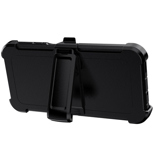 Funda protectora resistente a prueba de golpes con clip para cinturón de vidrio templado para Samsung Galaxy A15 5G - Imagen 10 de 22