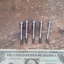 5 Vtg Tension Rods Percussion / Drum Parts Musical Gear Caps Plugs Bolts Tools