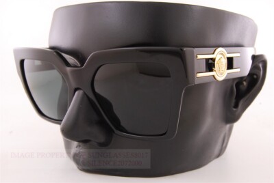 Brand New VERSACE Sunglasses VE 4458 GB1/87 Black/Dark Gray  display picture 1