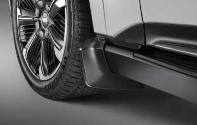 2025-2026 Cadillac Escalade IQ Front Splash Guards Gloss Black