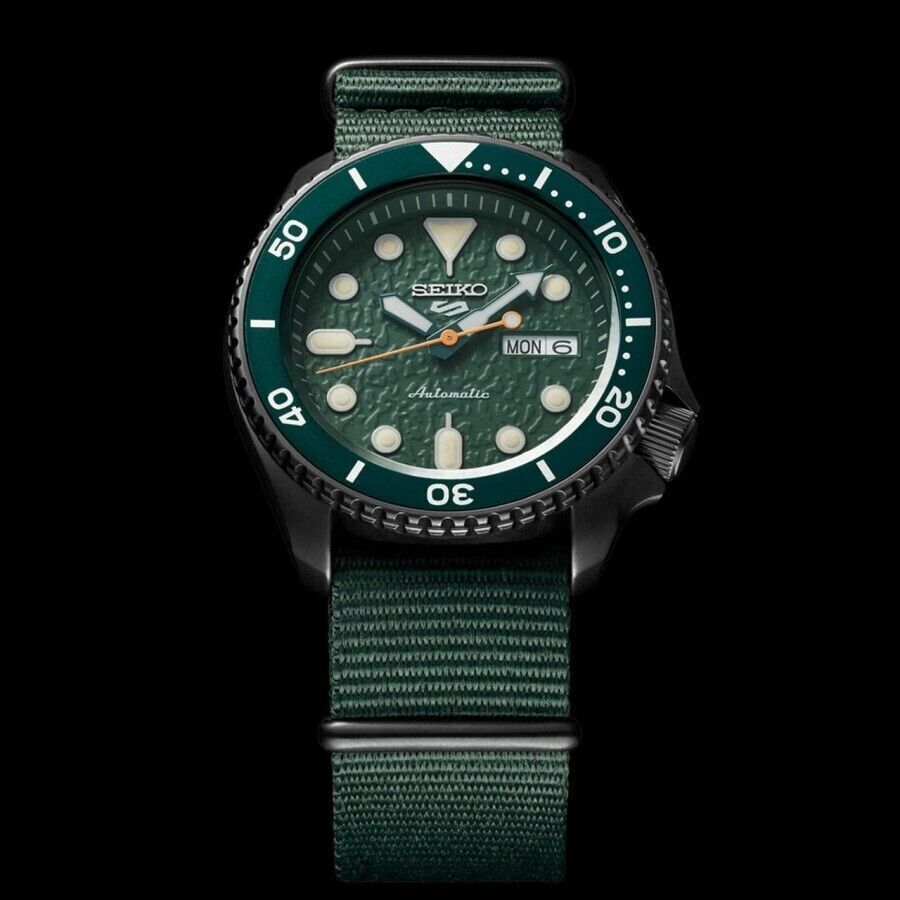 SEIKO5 SPORTS グリーン Seiko 5 Sports Green Men's Watch - SRPD77 for sale online | eBay