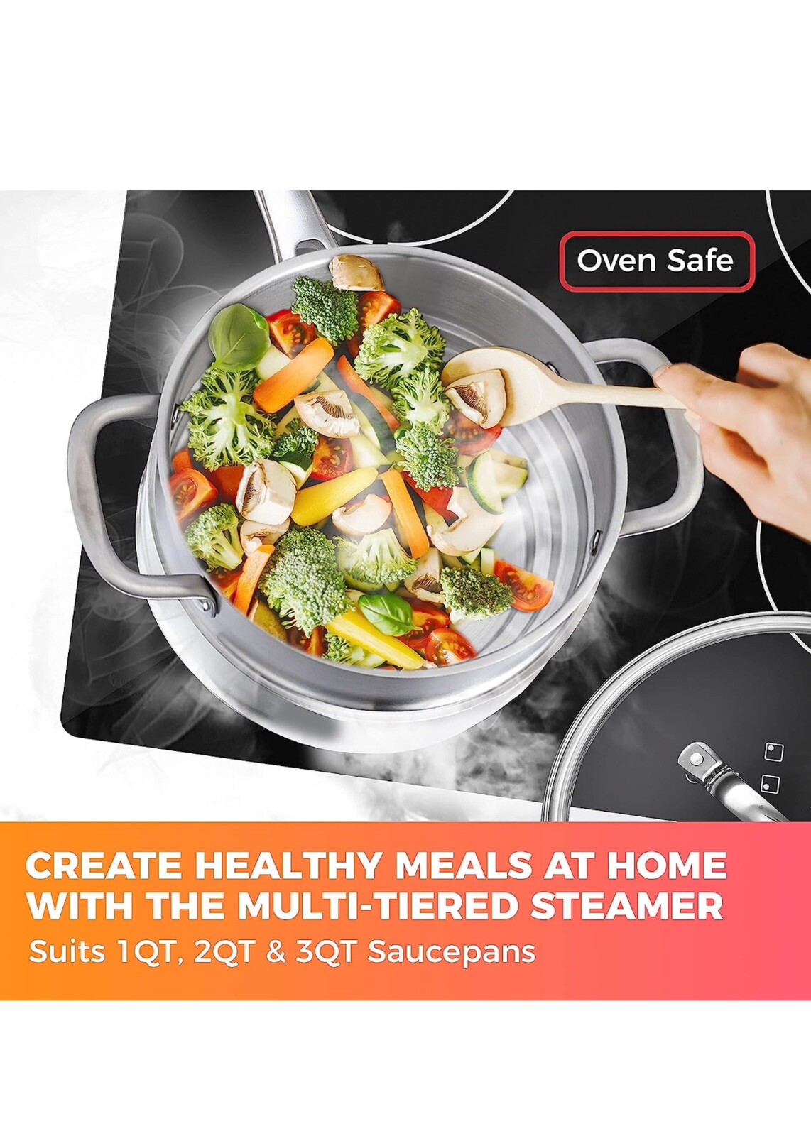 Mueller Pots and Pans Set 17Piece, UltraClad Pro Stainless Steel