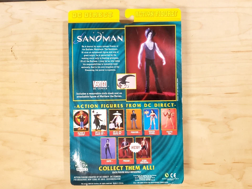 🗨 Figuras de acción de colección 1999 El sueño, muerte y deseo del hombre de arena de Neil Gaiman Foto 3 de 4