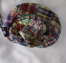 Baby Gap sun bucket hat 0 3 6 months beach pool plaid baby infant Size Removed