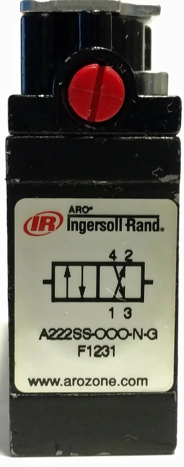 Ingersoll Rand A222SS-OOO-N-G Manual Air Control Valve - Image 3 of 4