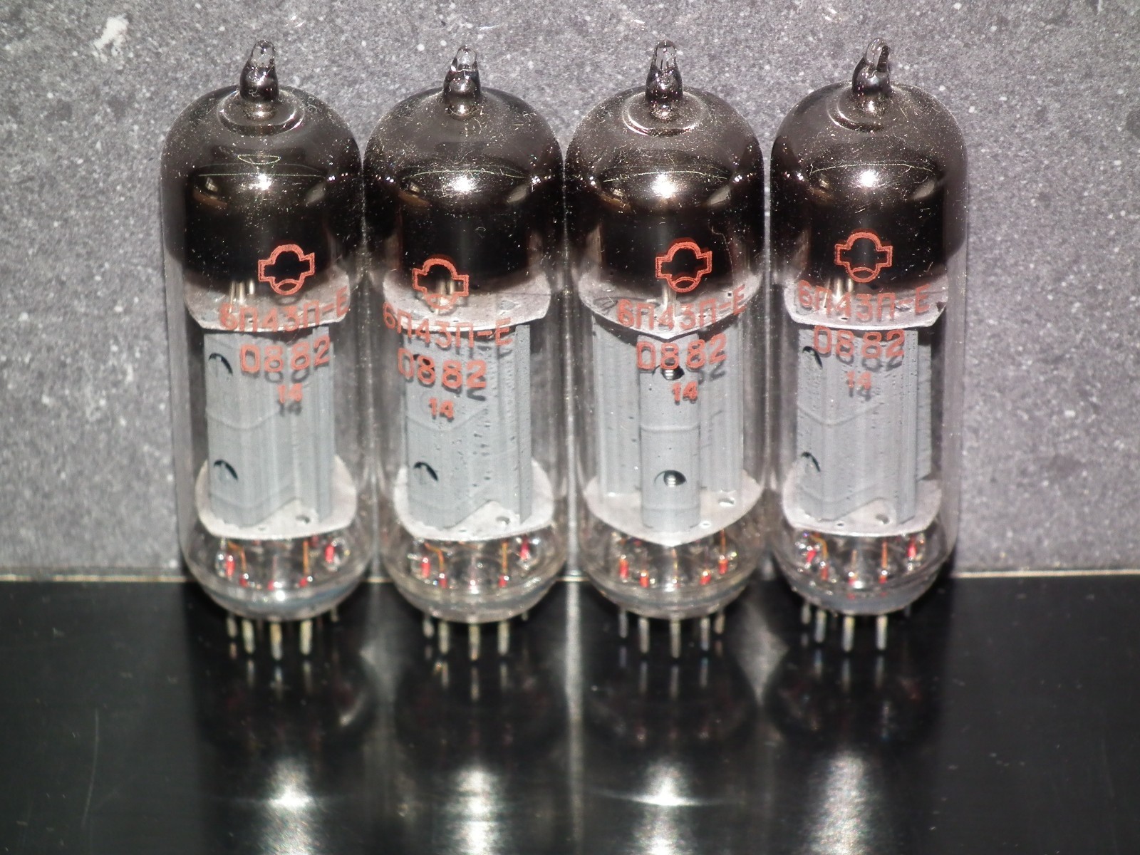 Quad EL33 / 6P25 - Lot De 4 Tubes électroniques NOS Appairés - Marque Zaerix