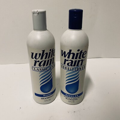 White Rain Shampoo Conditioner Regular Vintage 15OZ