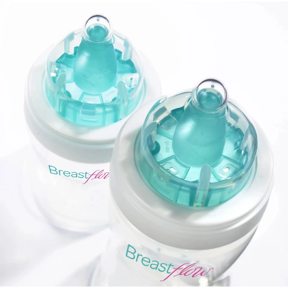 The First Years Breastflow Bottle, 9-Ounce, Set of 3 - Image 3 of 3