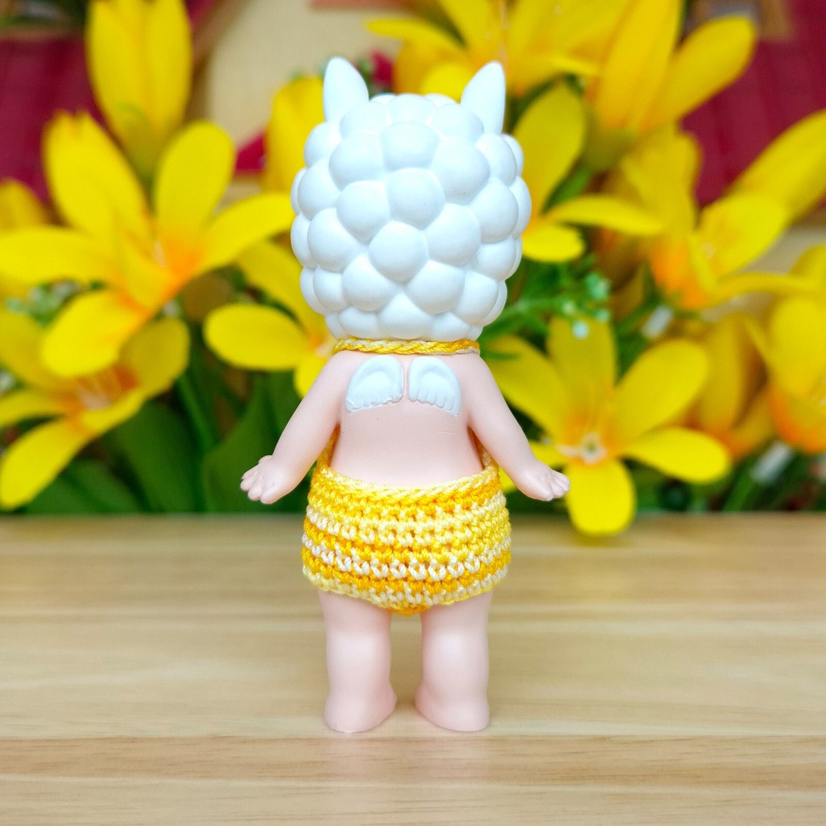 Authentic] 🦙 Vintage 2005 Sonny Angel Alpaca – Handmade Little
