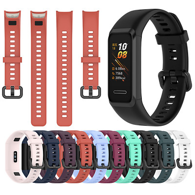 Soft Silicone Watch Strap Wristband for Honor Band 5i/Huawei Band 4 Sports Watch