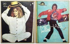 Mini póster de la revista Kylie Minogue/Michael Jackson A4 11x8