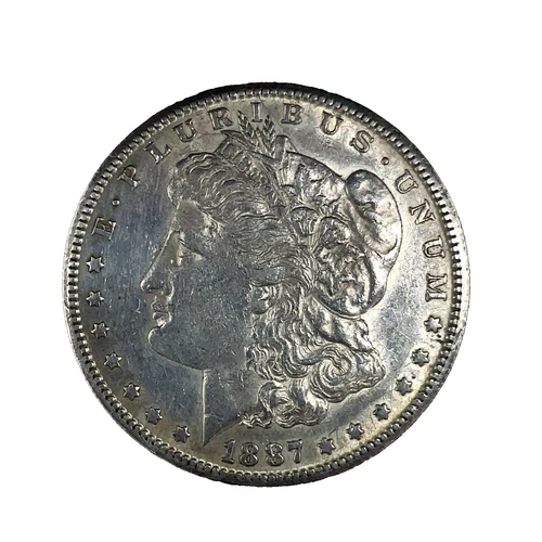 1887-S Morgan Dollar AU-Almost Uncirculated 90% Silver $1 US Coin # 1774