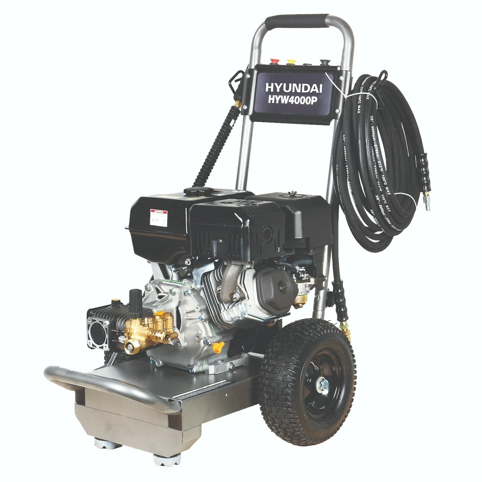 Hyundai Petrol Pressure Washer Jet Cleaner 4000psi Commercial 275bar HYW4000P
