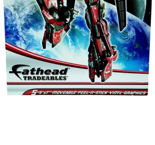 Fathead Tradeables Transformers Dark Of The Moon adesivi mobili 5 pollici x 7 pollici nuovi - Foto 2 di 4