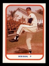 1987 TCMA BASEBALL'S GREATEST TEAMS #9-1957 BOB BUHL MILWAUKEE BRAVES