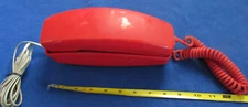 Vintage GTE Automatic Electric Rotary Red landline Telephone 1979 Unique