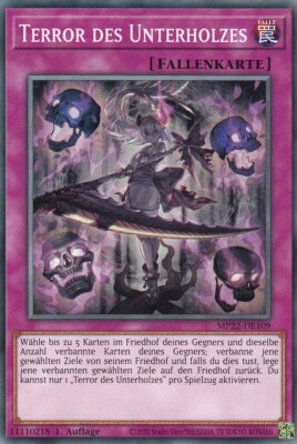 Terror des Unterholzes MP22-DE109 Common Mega Tins 2022 Yugioh Karte Deutsch