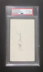 Otto Graham Signed Index Card- PSA/DNA HOF Cleveland Browns