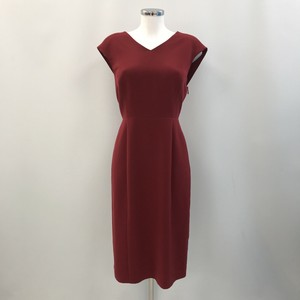burgundy midi dress uk