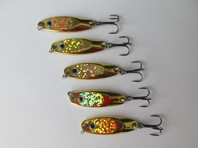 Maschere Stile Kastmaster Oro, Esche - 1/2 Oz. Per Pesce Blu