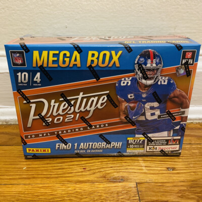2021 PANINI PRESTIGE NFL FOOTBALL MEGA BOX LAWRENCE  FIELDS RC TARGET PRIZM AUTO
