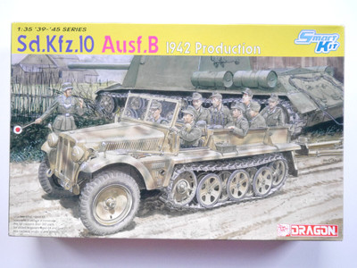 Sd.Kfz. 10 Halbkette Ausf B 1942, Bausatz Kit, Dragon 6731-03 1:35 Ovp boxed