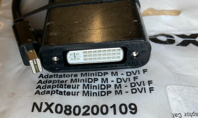  Nilox Mini DisplayPort Stecker auf H DVI-D Buchse Adapterkabel  