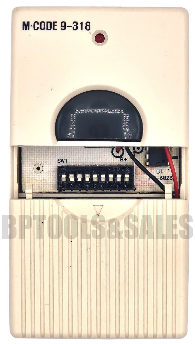 9 Digit Code Remote Control Garage Door/Gate Transmitter Opener