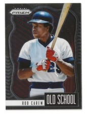 2021 Panini Prizm Baseball Old School Rod Carew