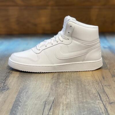Nike Ebernon Mid Gr.42 weiß AQ1773 100 Herren Schuhe Leder Sneaker Winter
