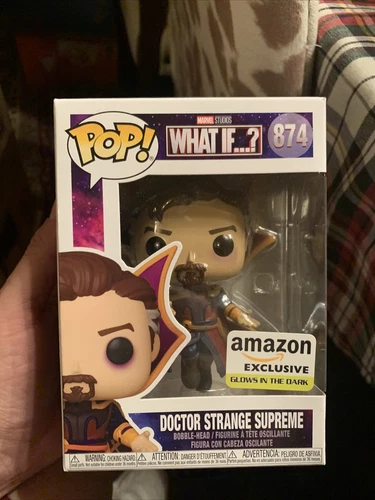 Nuevo Funko Pop Marvel ¿Y si? Doctor Strange Supreme #874 exclusivo de Amazon GITD