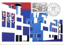 MAXIMAPHILIE / CARTE MAXIMUM PREMIER JOUR / EUROPA 1987