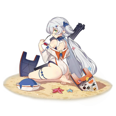 V-PM5 Girls Frontline Anime Weatherproof Sticker 6'' Car Decal